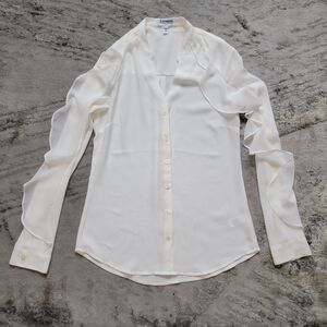 Express Cream Button-Down Shirt